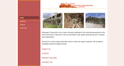 Desktop Screenshot of kilimanjaroconstruction.com